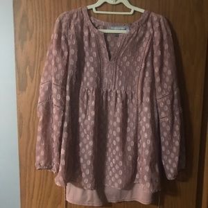 Maternity blouse, pea in a pod